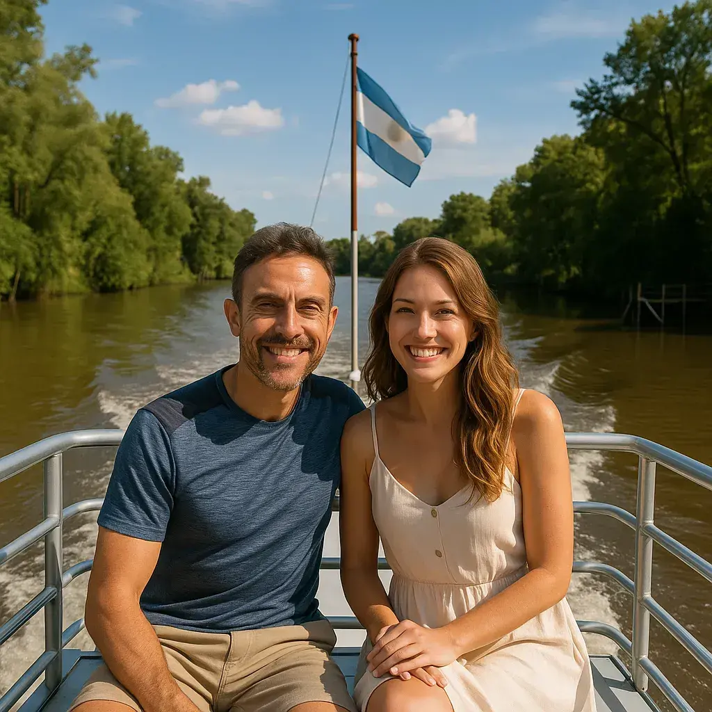 Paseo en barco por el tigre