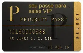 Cartao de Ades&atilde;o Priority Pass